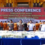 Sejarah Baru Keberhasilan Polda Riau Ungkap Kasus Narkoba, Amankan 203 KG Sabu dan 404.491 Butir Ekstasi