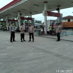 Personil Polsek Beringin Rutin Patroli dan Monitoring Ketersediaan BBM di SPBU