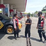 *Sat Samapta Polresta Deli Serdang Rutin Patroli Monitoring Ketersediaan BBM di SPBU*