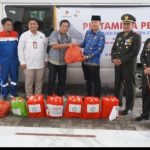 828 Paket Sembako Bantuan Korban Banjir Diterima Pemkab Langkat dari SKK Migas Sumbagut