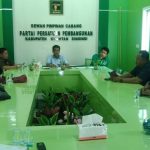 Rapat Persiapan Mukercab ( musyawarah kerja cabang ) partai PPP DPC kabupaten Kuantan Singingi di laksanakan.