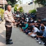 Deteksi Dini Tawuran Pelajar, Polsek Ciwaringin Polresta Cirebon Amankan 49 Pelajar SMP