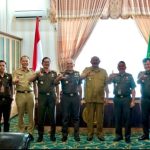 Plt Bupati Langkat terima kunjungan Asisten Pidana Militer Kejaksaan Tinggi Sumatra Utara.