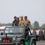 Forkopimda Sumut Apel Gelar Pasukan Kunjungan Ibu Negara dan Ibu Wakil Presiden Republik Indonesia