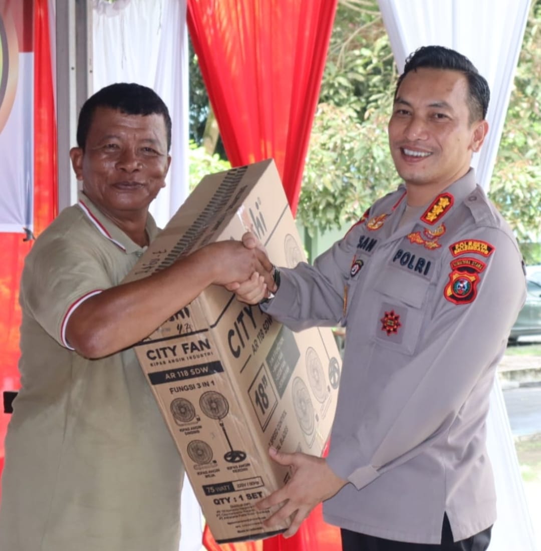 Kapolresta Deli Serdang Hadiri Fun Bike Bersama TNI, dalam Rangka HUT ke 61 Korem 022/PT.