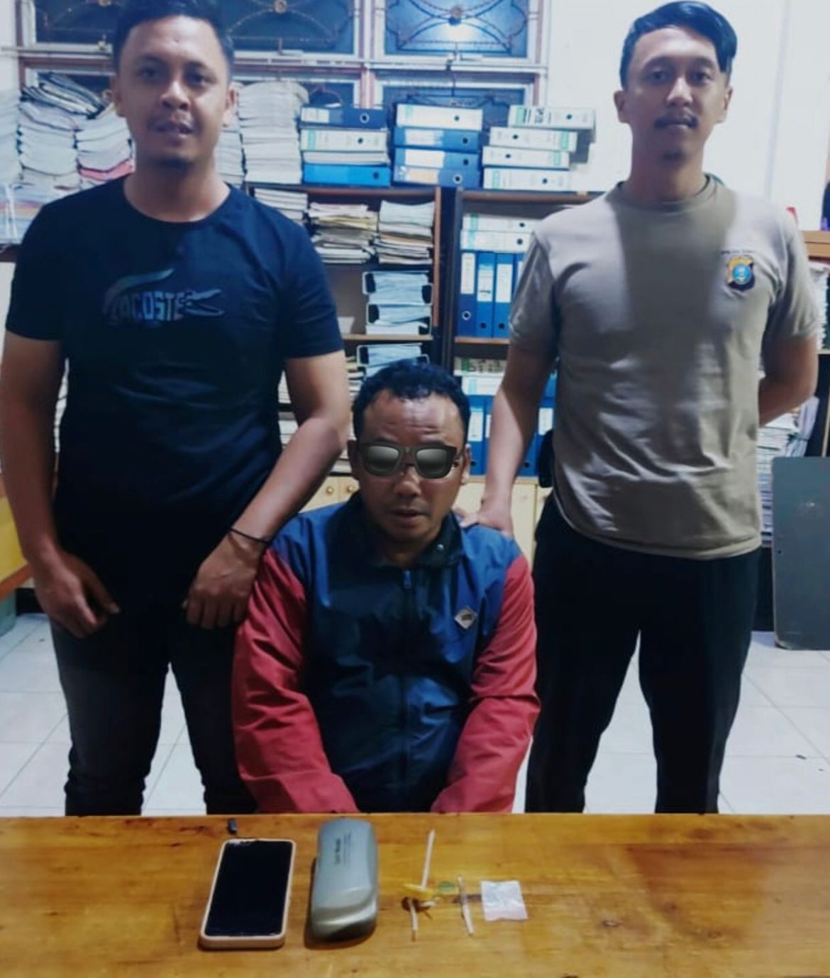 Sakeus Bandar Sabu Silau Kahean Tak Berkutik Saat Diboyong Personel Sat Narkoba Polres Simalungun