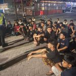 Tim Blue Light Patrol Amankan 29 Motor Balapan Liar di Pekanbaru Riau