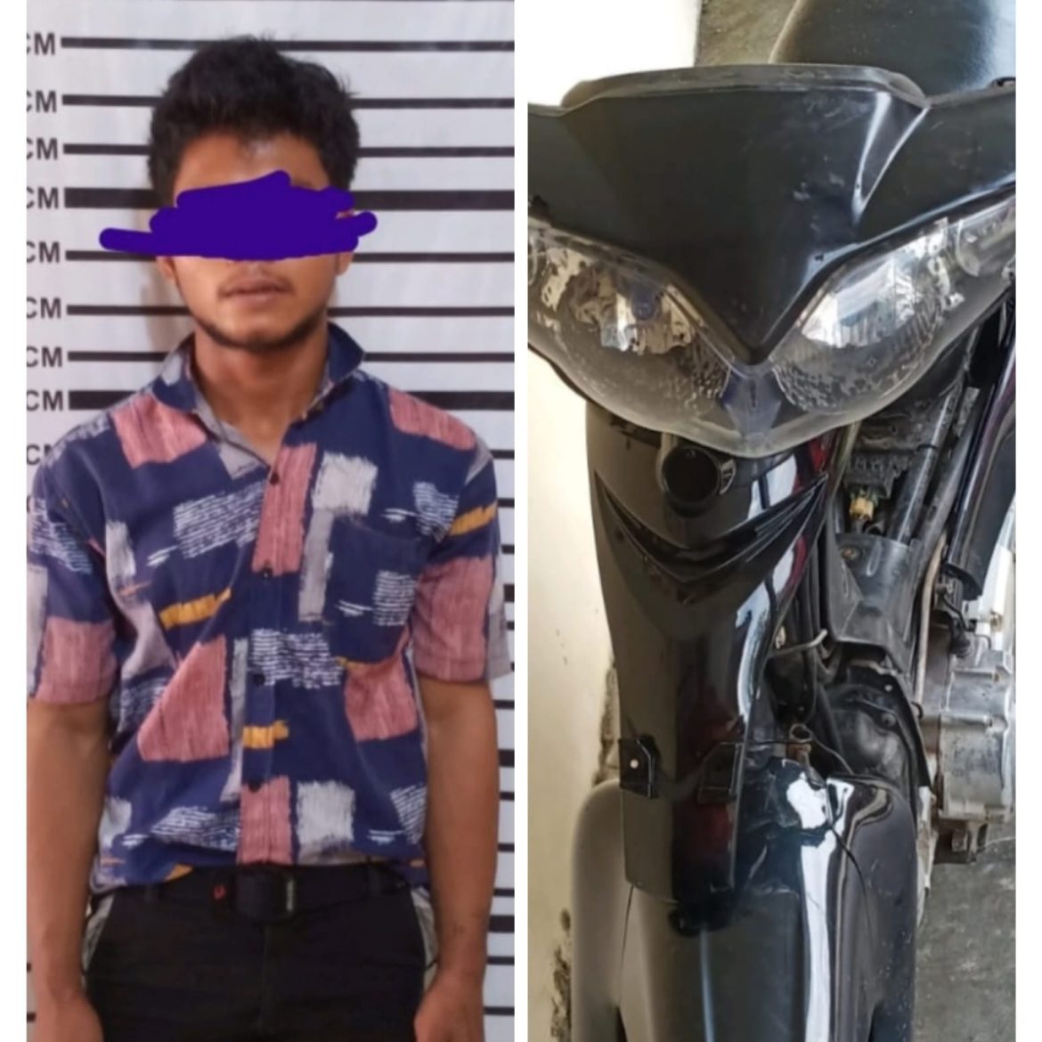 Sat Reskrim Polsek Pangkalan Brandan Ungkap Pelaku Pencuri Sepeda Motor