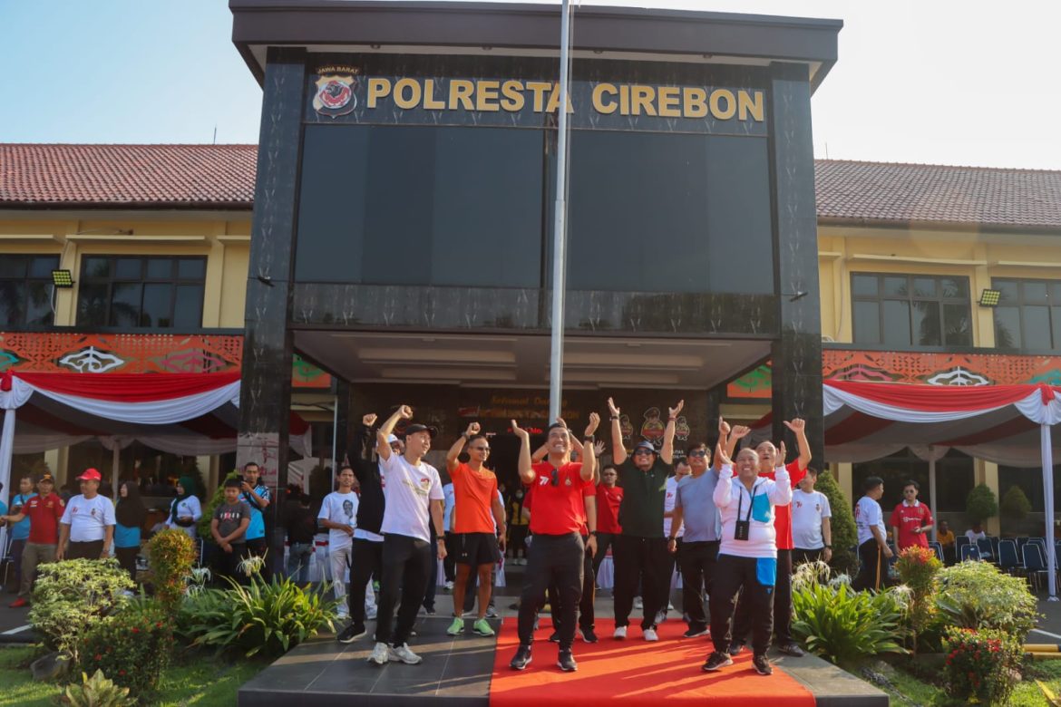 Rangkaian Hari Bhayangkara ke-77, Polresta Cirebon Gelar Berbagai Perlombaan Antar Parpol dan Bacaleg