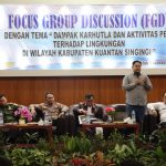 Polres Kuansing menggelar Focus Group Discussion (FGD) Bahas Dampak Karhutla dan aktifitas PETI Terhadap Lingkungan di Kabupaten Kuansing
