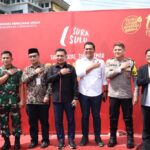 TNI & Polri Kapolres Purwakarta Hadiri Simulasi Pemungutan Dan Penghitungan Suara Pemilu 2024